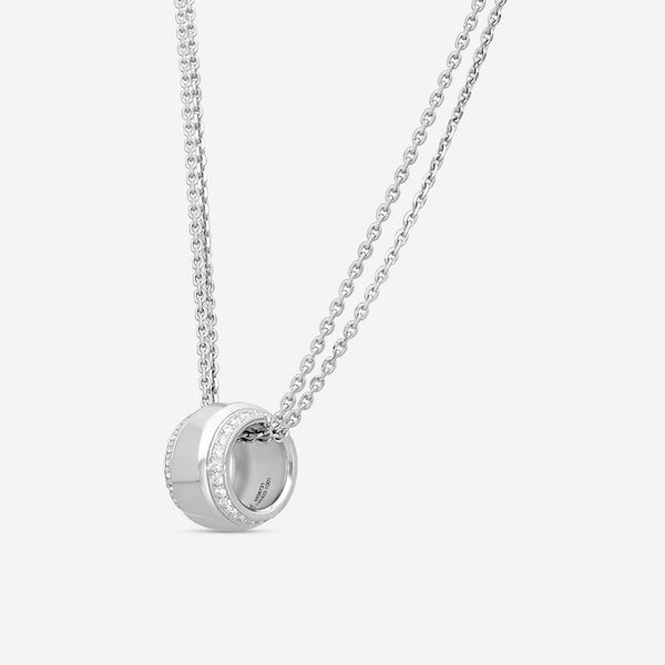 Chopard La Strada 18K White Gold Diamond Pendant Necklace 799402-1001