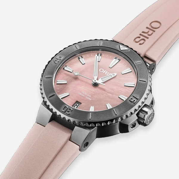 Oris Aquis Date Stainless Steel Automatic Ladies Watch 0173377704158-0741866FC - THE SOLIST