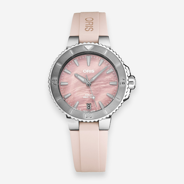 Oris Aquis Date Stainless Steel Automatic Ladies Watch 0173377704158-0741866FC - THE SOLIST