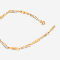 Ina Mar 14K Yellow Gold, Diamond 0.99ct.tw. Link Bracelet CN/566924 - THE SOLIST - Ina Mar