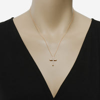 Ina Mar 18K Rose Gold Diamond 1.00ct.twd. Cross Pendant 105099 - THE SOLIST - Ina Mar