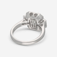 Ina Mar 18K White Gold, Diamond 1.46ct. twd Engagement Ring IMKGK08 - THE SOLIST - Ina Mar