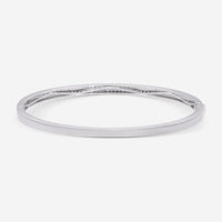 Ina Mar 18K White Gold Diamond Bangle Bracelet ALB - 1116 - THE SOLIST - Ina Mar