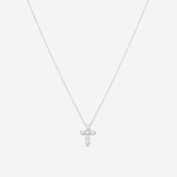 Ina Mar 18K White Gold Diamond Cross Pendant ACR - 15539 - THE SOLIST - Ina Mar