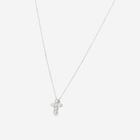 Ina Mar 18K White Gold Diamond Cross Pendant ACR - 15539 - THE SOLIST - Ina Mar