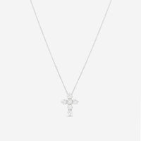 Ina Mar 18K White Gold Diamond Cross Pendant ACR - 15541 - 1 - THE SOLIST - Ina Mar