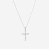 Ina Mar 18K White Gold Diamond Cross Pendant with Bale ACR - 12733 - THE SOLIST - Ina Mar