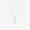 Ina Mar 18K White Gold Diamond Cross Pendant with Bale ACR - 13038 - THE SOLIST - Ina Mar