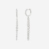 Ina Mar 18K White Gold Diamond Drop Earrings AER - 14725 - THE SOLIST - Ina Mar