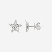 Ina Mar 18K White Gold Diamond Earrings AER - 15361 - THE SOLIST - Ina Mar