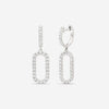 Ina Mar 18K White Gold Diamond Earrings AER - 17527 - THE SOLIST - Ina Mar