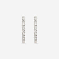 Ina Mar 18K White Gold Diamond Earrings AER - 18071 - THE SOLIST - Ina Mar