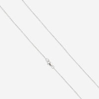 Ina Mar 18K White Gold Diamond Heart Necklace 16" ANK - 16867 - 1 - THE SOLIST - Ina Mar