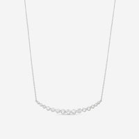 Ina Mar 18K White Gold Diamond Necklace 18" ANK - 16341 - THE SOLIST - Ina Mar