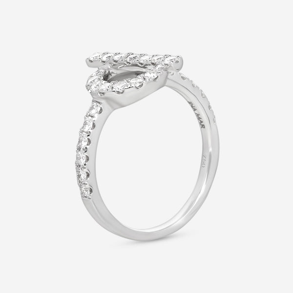 Ina Mar 18K White Gold Diamond Ring ALR - 19020 - THE SOLIST - Ina Mar