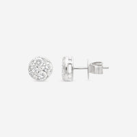 Ina Mar 18K White Gold Diamond Stud Earrings AER - 12166 - THE SOLIST - Ina Mar