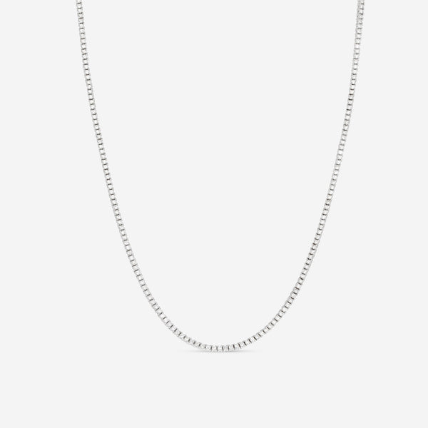Ina Mar 18K White Gold Diamond Tennis Necklace ANK - 16483 - THE SOLIST - Ina Mar