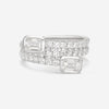 Ina Mar 18K White Gold Diamond Wrap Ring ALR - 19120 - THE SOLIST - Ina Mar