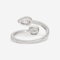 Ina Mar 18K White Gold Diamond Wrap Ring ALR - 19545 - THE SOLIST - Ina Mar