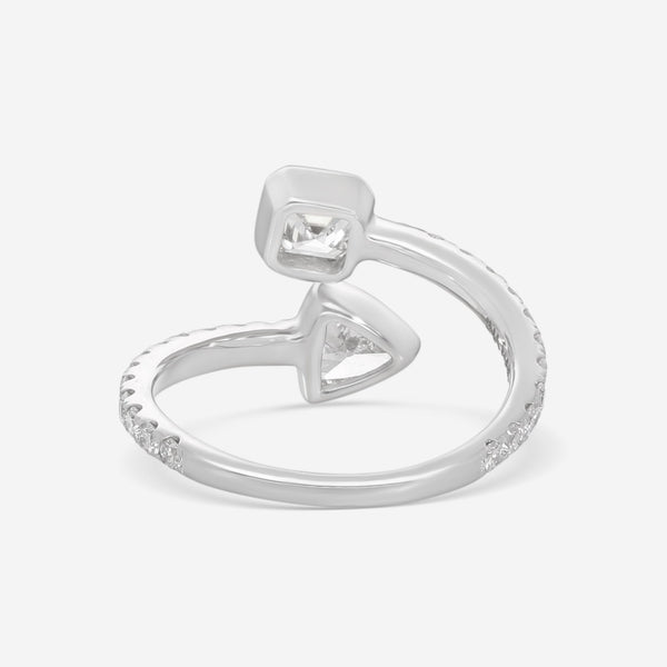 Ina Mar 18K White Gold Diamond Wrap Ring ALR - 19547 - THE SOLIST - Ina Mar