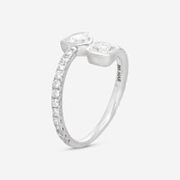 Ina Mar 18K White Gold Diamond Wrap Ring ALR - 19547 - THE SOLIST - Ina Mar