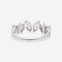 Ina Mar 18K White Gold Marquise Cut Diamond Ring Sz. 6 ALR - 19902 - THE SOLIST - Ina Mar