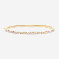 Ina Mar 18K Yellow Gold Diamond Bangle Bracelet ALB - 5280 - 16 - Y - THE SOLIST - Ina Mar