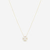 Ina Mar 18K Yellow Gold Diamond Cluster Pendant APD - 17196 - Y - THE SOLIST - Ina Mar