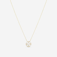 Ina Mar 18K Yellow Gold Diamond Cluster Pendant APD - 17196 - Y - THE SOLIST - Ina Mar