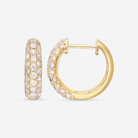 Ina Mar 18K Yellow Gold Diamond Earrings AER - 1491 - 1 - Y - THE SOLIST - Ina Mar