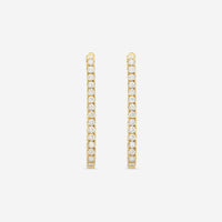 Ina Mar 18K Yellow Gold Diamond Earrings AER - 18068 - Y - THE SOLIST - Ina Mar