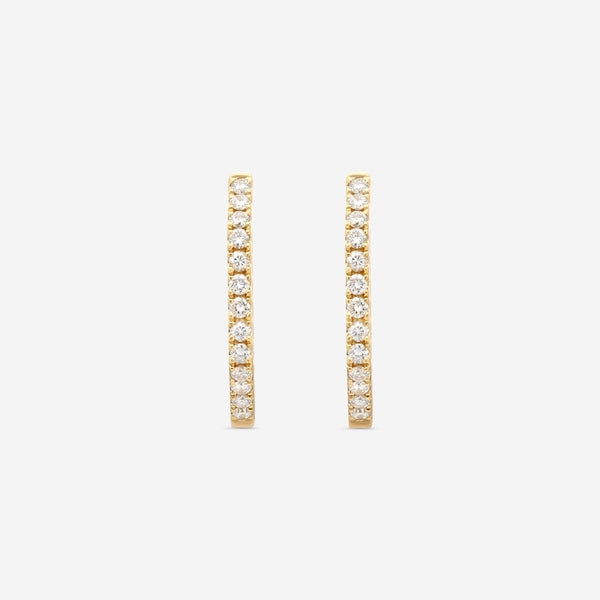 Ina Mar 18K Yellow Gold Diamond Earrings AER - 18071 - Y - THE SOLIST - Ina Mar