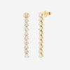 Ina Mar 18K Yellow Gold Diamond Earrings AER - 19279 - Y - THE SOLIST - Ina Mar