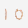 Ina Mar 18K Yellow Gold Diamond Hoop Earrings AER - 17474 - Y - THE SOLIST - Ina Mar