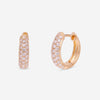 Ina Mar 18K Yellow Gold Diamond Huggie Earrings AER - 17412 - Y - THE SOLIST - Ina Mar