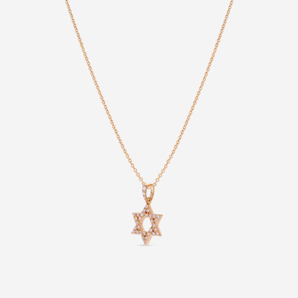 Ina Mar 18K Yellow Gold Diamond Star of David Pendant APD - 19463 - Y - THE SOLIST - Ina Mar