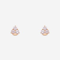 Ina Mar 18K Yellow Gold Diamond Stud Earrings AER - 19873 - Y - THE SOLIST - Ina Mar