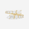 Ina Mar 18K Yellow Gold Diamond Wrap Ring ALR - 17973 - 3 - Y - THE SOLIST - Ina Mar