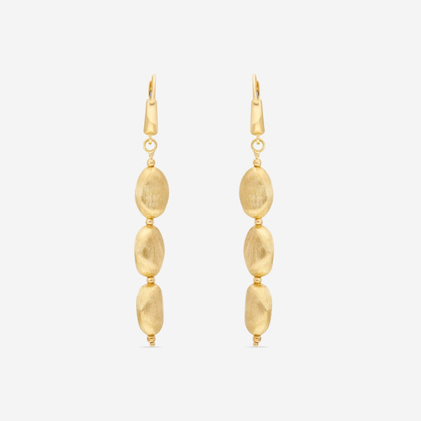 Ina Mar 18K Yellow Gold Drop Earrings 271101 - THE SOLIST - Ina Mar