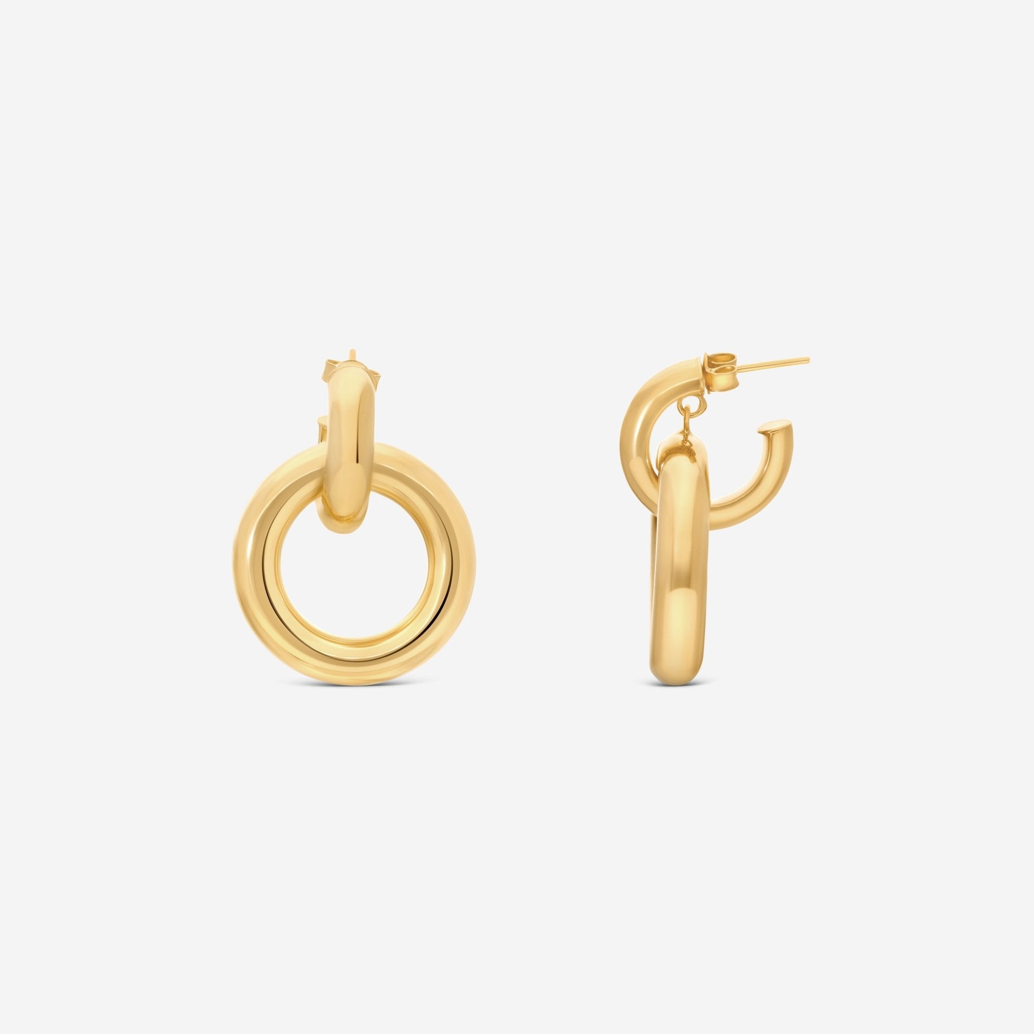 Ina Mar 18K Yellow Gold Drop Earrings 271291 - THE SOLIST - Ina Mar