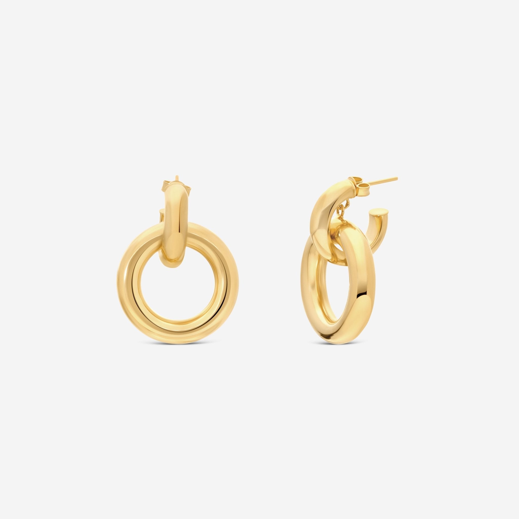 Ina Mar 18K Yellow Gold Drop Earrings 271291 - THE SOLIST - Ina Mar