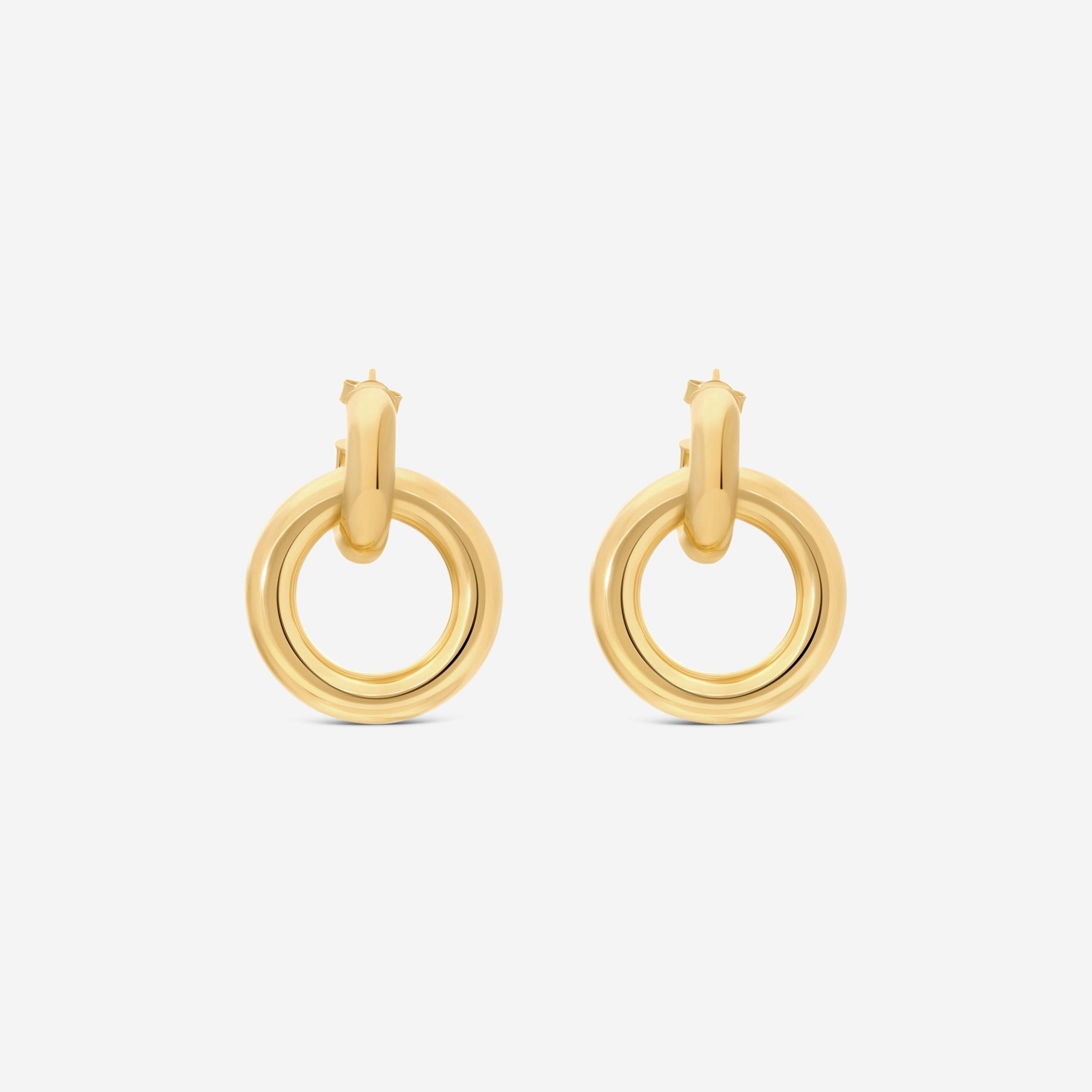 Ina Mar 18K Yellow Gold Drop Earrings 271291 - THE SOLIST - Ina Mar