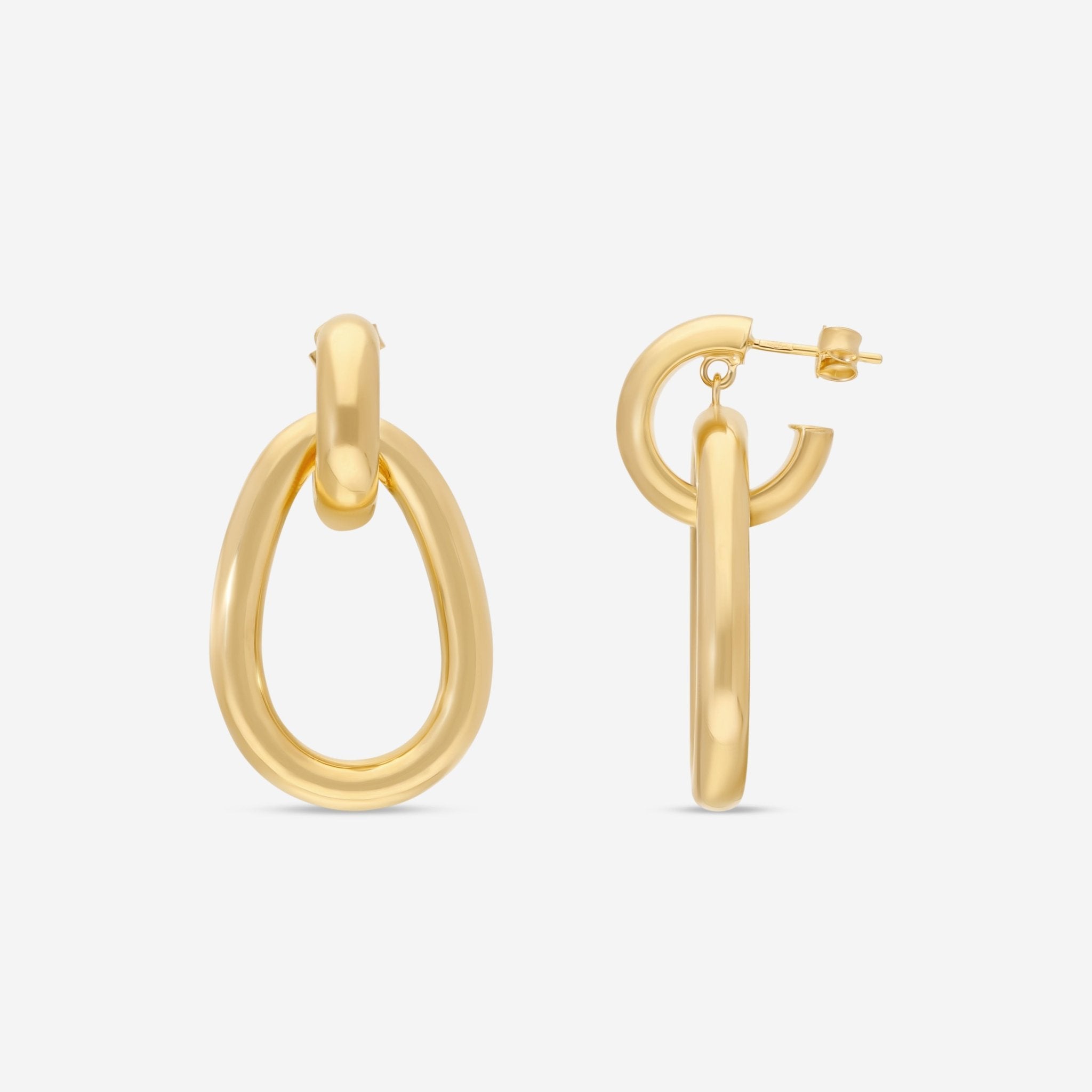 Ina Mar 18K Yellow Gold Drop Earrings 271293 - THE SOLIST - Ina Mar