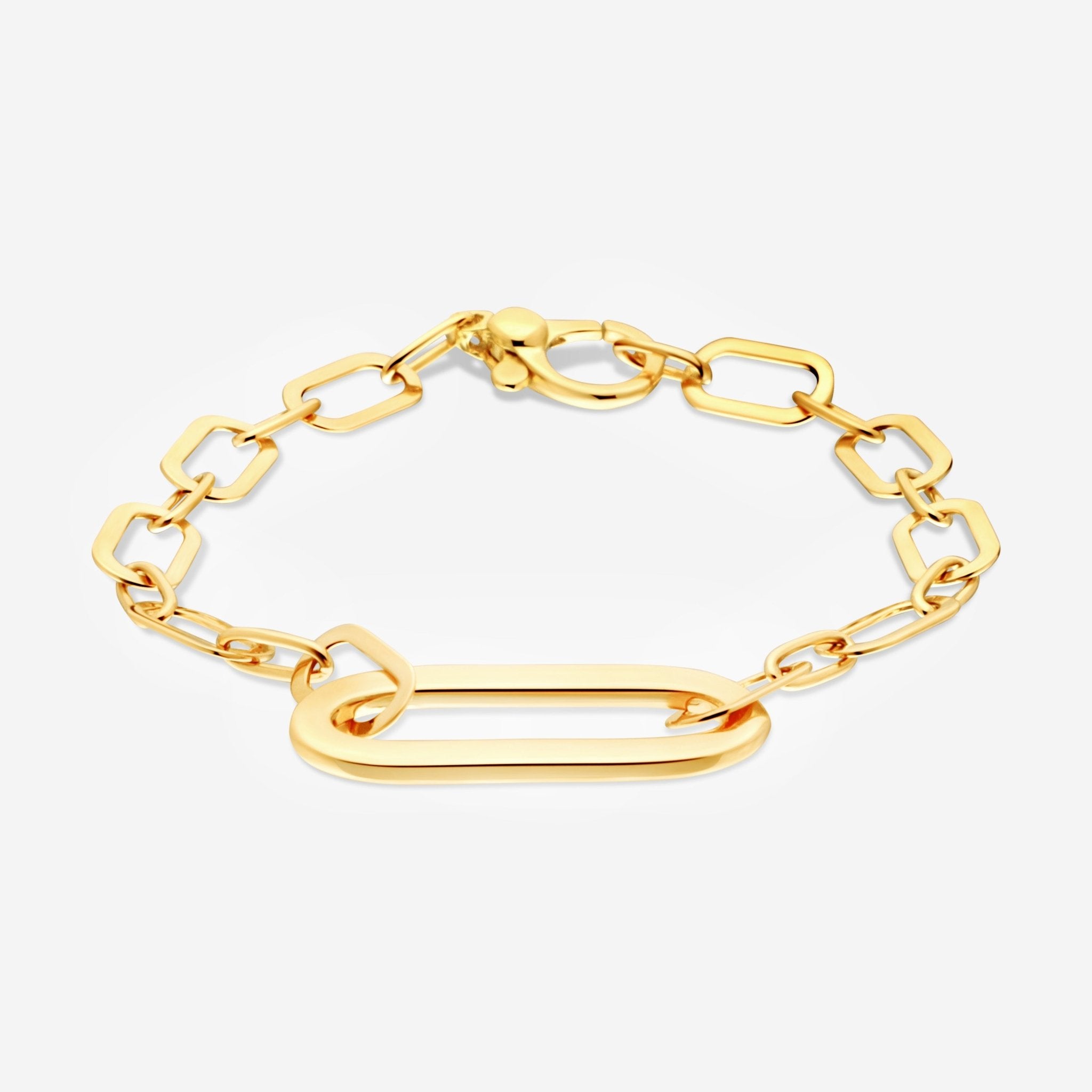 Ina Mar 18K Yellow Gold Link Bracelet 275173 - THE SOLIST - Ina Mar