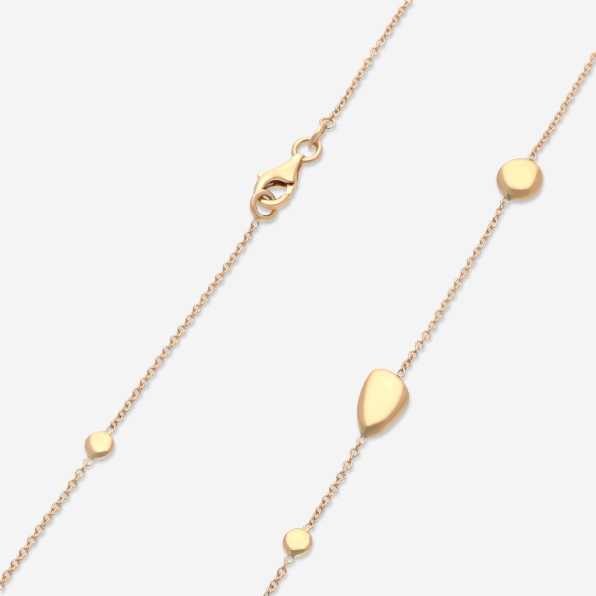 Ina Mar 18K Yellow Gold Long Chain Necklace 185557 - THE SOLIST - Ina Mar