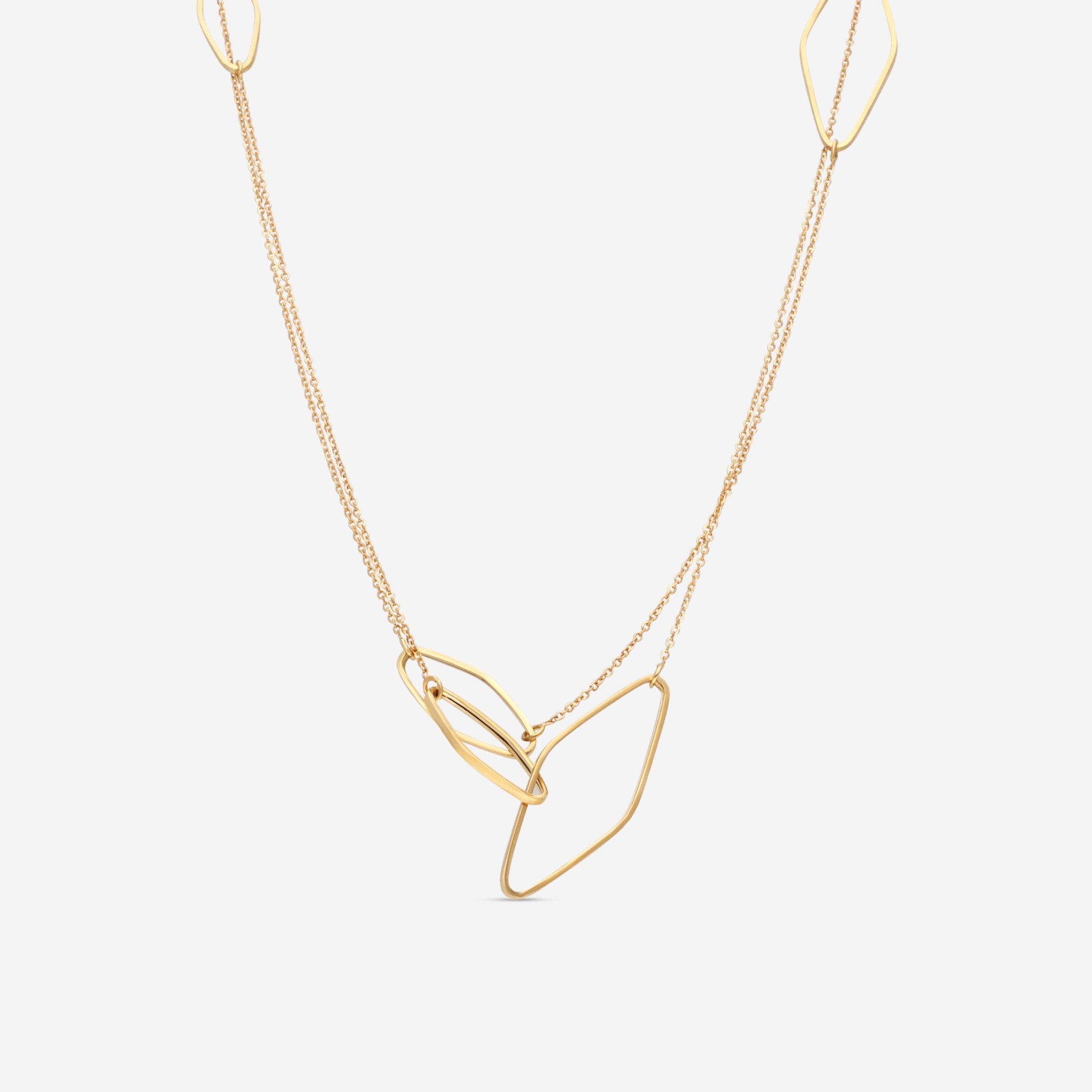 Ina Mar 18K Yellow Gold Long Chain Necklace 260187 - THE SOLIST - Ina Mar