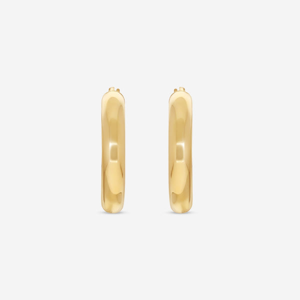 Ina Mar 18K Yellow Gold Medium Hoop Earrings 257493 - THE SOLIST - Ina Mar