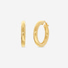 Ina Mar 18K Yellow Gold Medium Hoop Earrings 257494 - THE SOLIST - Ina Mar