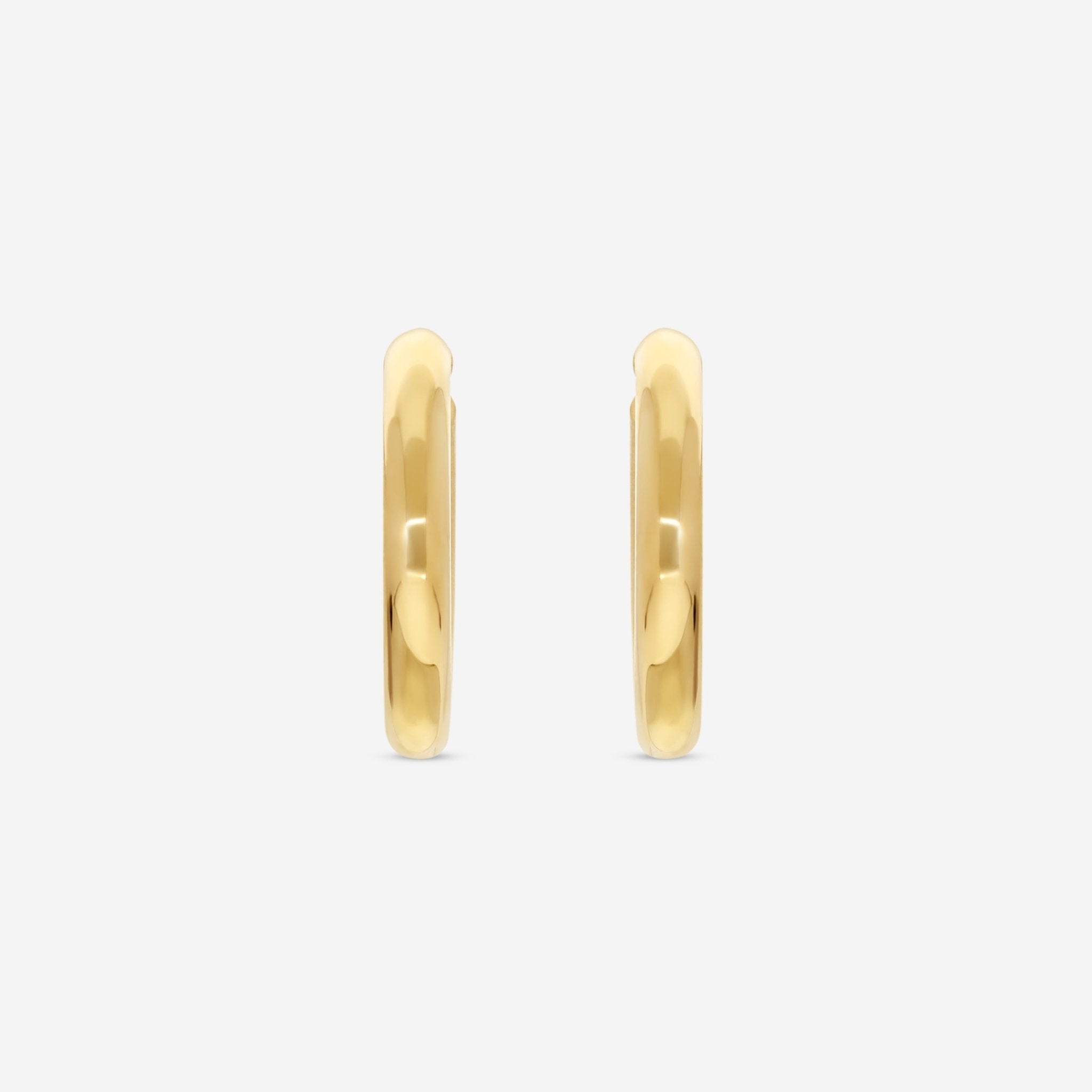 Ina Mar 18K Yellow Gold Medium Hoop Earrings 257494 - THE SOLIST - Ina Mar