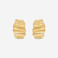 Ina Mar 18K Yellow Gold Medium Huggie Earrings 267609 - THE SOLIST - Ina Mar